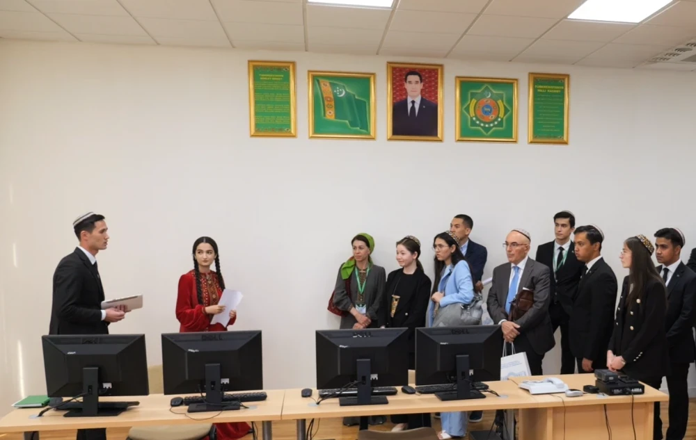 Participants of the international competition were greeted with Turkmen hospitality